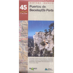 PUERTOS DE BECEITE / ELS PORTS. MAPA EXCURSIONISTA 1:40.000