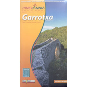 MAPA ALPINA 1:50.000. GARROTXA. ITINERANNIA