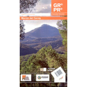 MACIZO DEL CAROIG. 13 MAPAS ESCALA 1:40.000
