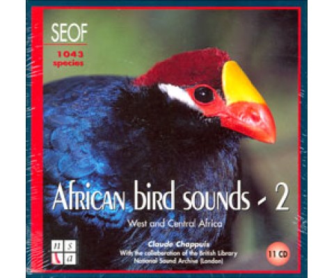 CD AFRICAN BIRD SOUND. VOLUME 2. WEST &AMP; CENTRAL AFRICA
