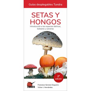 SETAS Y HONGOS. INTRODUCCIÓN A LAS ESPECIES IBÉRICAS, BALEARES Y CANARIAS. GUÍAS DESPLEGABLES TUNDRA