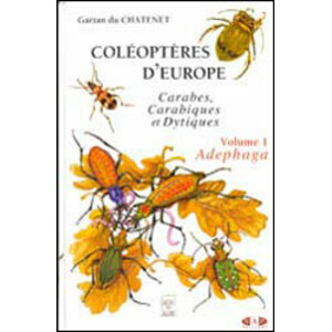 COLÉOPTERES D'EUROPE. CARABES, CARABIQUES ET DYTIQUES VOLUME 1 ADEPHAGA
