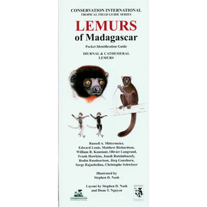 LEMURS OF MADAGASCAR. DIURNAL &AMP; CATHEMERAL LEMURS: POCKET IDENTIFICATION GUIDE