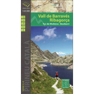MAPA ALPINA 1:25.000. VALL DE BARRAVÉS RIBAGORÇA. TUC DE MOLIÈRES-BESIBERRI  (MAPA I GUIA)