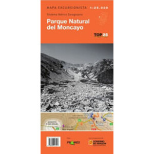 MAPA EXCURSIONISTA TOP 25. SISTEMA IBÉRICO ZARAGOZANO. PARQUE NATURAL DEL MONCAYO