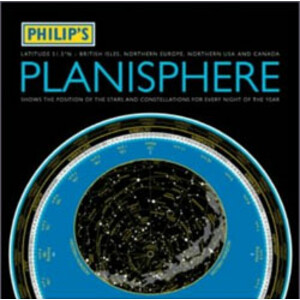 PHILIP'S PLANISPHERE. LATITUDE 51,5 NORTH
