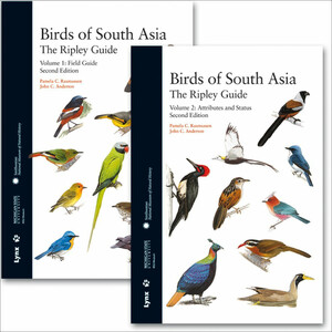BIRDS OF SOUTH ASIA. THE RIPLEY GUIDE. 2 VOLUME SET