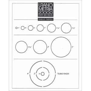 SET 3 LÁMINAS DE ACETATO OPCIONALES PARA URANOMETRIA 2000 3