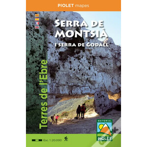 MAPA PIOLET 1:20.000. SERRA DE MONTSIÀ. I SERRA DE GODALL