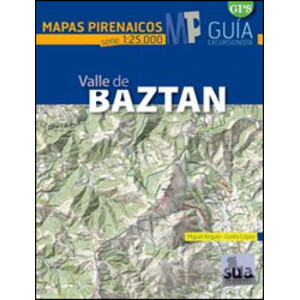 MAPAS PIRENAICOS 1: 25.000. VALLE DE BAZTAN (MAPA I GUIA)
