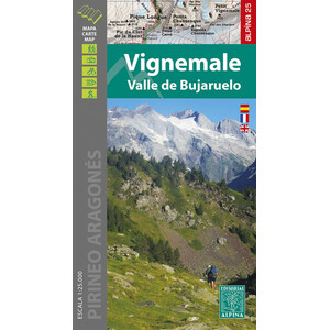 MAPA ALPINA 1:25.000. VIGNEMALE VALLE DE BUJARUELO