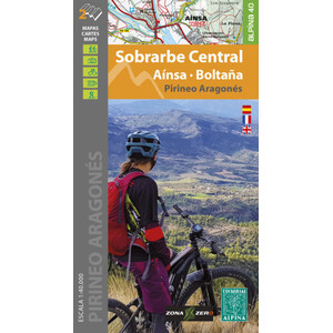 MAPA ALPINA 1:40.000. SOBRARBE CENTRAL. AÍNSA. BOLTAÑA. PIRINEO ARAGONÉS