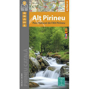 MAPA ALPINA 1:50.000. ALT PIRINEU. PARC NATURAL DE L'ALT PIRINEU (2 MAPES)