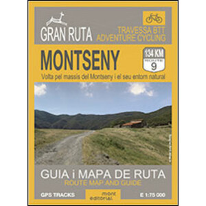 MAPA MONT EDITORIAL 1:75.000. MONTSENY VOLTA PEL MASSÍS DEL MONTSENY I EL SEU ENTORN