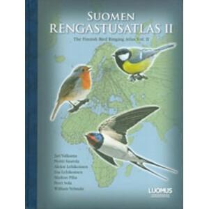 SUOMEN RENGASTUSATLAS I. THE FINNISH BIRD RINGING ATLAS VOL. 2