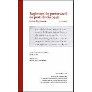 REGIMENT DE PRESERVACIÓ DE PESTILÈNCIA (1348)