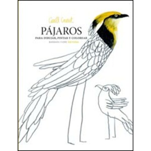 PÁJAROS PARA DIBUJAR, PINTAR Y COLOREAR