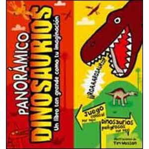 PANORÁMICO DINOSAURIOS. UN LIBRO TAN GRANDE COMO TU IMAGINACIÓN