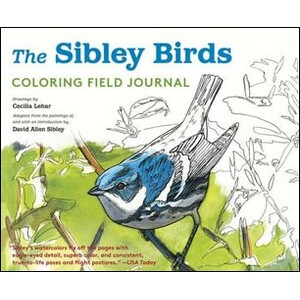 THE SIBLEY BIRDS COLORING FIELD JOURNAL