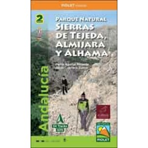 MAPA PIOLET 1:25.000. PARQUE NATURAL SIERRAS DE TEJEDA, ALMIJARA Y ALHAMA