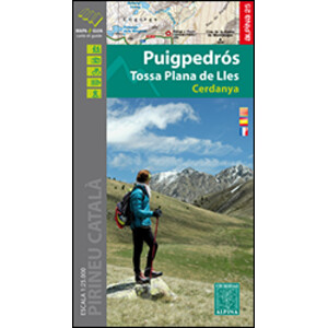 MAPA ALPINA 1:25.000 PUIGPEDRÒS, TOSSA PLANA DE LLES CERDANYA