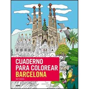 CUADERNO PARA COLOREAR BARCELONA