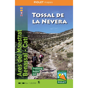 MAPA PIOLET 1:12.000. TOSSAL DE LA NEVERA. ARES DEL MAESTRAT BENASAL-CATÍ