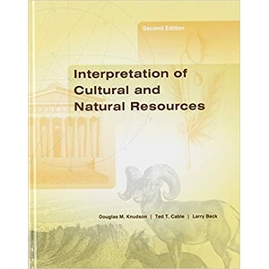 INTERPRETATION OF CULTURAL AND NATURAL RESOURCES