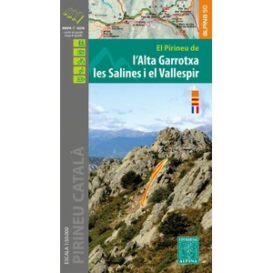MAPA ALPINA 1:50.000. EL PIRINEU DE L'ALTA GARROTXA LES SALINES I EL VALLESPIR
