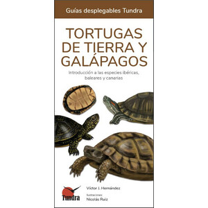 TORTUGAS DE TIERRA Y GALÁPAGOS. INTRODUCCIÓN A LAS ESPECIES IBÉRICAS, BALEARES Y CANARIAS. GUÍAS DESPLEGABLES TUNDRA