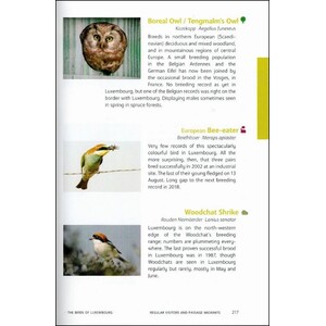 THE BIRDS OF LUXEMBOURG 2