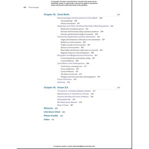 OCEAN ECOLOGY. MARINE LIFE IN THE AGE OF HUMANS 4