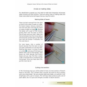 SPHAGNUM MOSSES: FIELD KEY TO THE MOSSES OF BRITAIN AND IRELAND_1