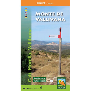 MAPA PIOLET 1:20.000. MONTE DE VALLIVANA