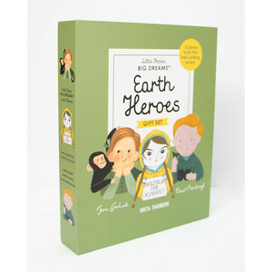 LITTLE PEOPLE, BIG DREAMS. EARTH HEROES: JANE GOODALL, GRETA THUNBERG AND DAVID ATTENBOROUGH
