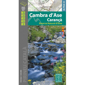 MAPA ALPINA 1:30.000 CAMBRA D'ASE, CARANÇÀ. RESERVA NATURAL D'EINA