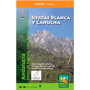 SIERRAS BLANCA Y CANUCHA 1:20.000