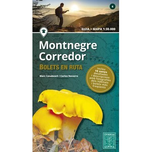 MONTNEGRE CORREDOR, BOLETS EN RUTA. GUÍA + MAPA 1:50.000