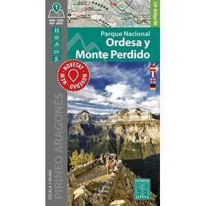MAPA ALPINA 1:40.000. ORDESA Y MONTE PERDIDO. PARQUE NACIONAL