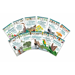 COLECCIÓN DE MINIGUÍAS DE CAMPO PARA LOS AMANTES DE LA FLORA, LA FAUNA Y LA NATURALEZA DE ESPAÑA