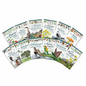 COLECCIÓN DE MINIGUÍAS DE CAMPO PARA LOS AMANTES DE LA FLORA, LA FAUNA Y LA NATURALEZA DE ESPAÑA