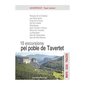 MAPA MONT EDITORIAL1:15.000 I 1.20.000 10 EXCURSIONS PEL POBLE DE TAVERTET
