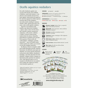 OCELLS AQUÀTICS NEDADORS, RÀL·LIDS, GAVINES I XATRACS DE LES ZONES HUMIDES DE CATALUNYA. MINIGUIA DE CAMP 4