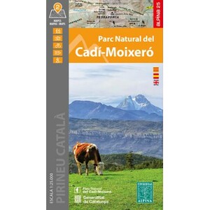 MAPA ALPINA 1:25.000 PARC NATURAL DEL CADÍ-MOIXERÓ