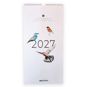 CALENDARI D'OCELLS NATURA IL·LUSTRADA 2027