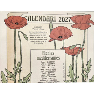 CALENDARI DE PLANTES MEDITERRÀNIES 2027
