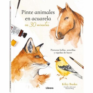 PINTE ANIMALES EN ACUARELA EN 30 MINUTOS