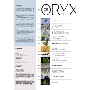 ORYX, LA REVISTA DEL AMANTE DE LA NATURALEZA. NÚMERO 05. VERSIÓN IMPRESA EN CASTELLANO._1
