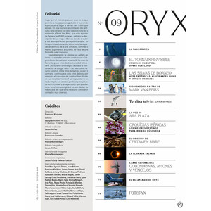 ORYX, LA REVISTA DEL AMANTE DE LA NATURALEZA. NÚMERO 09. VERSIÓN IMPRESA EN CASTELLANO._1