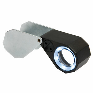 KITE LUPA PLEGABLE DE CAMPO CON LUZ 10X21 TRIPLET CON LED 5